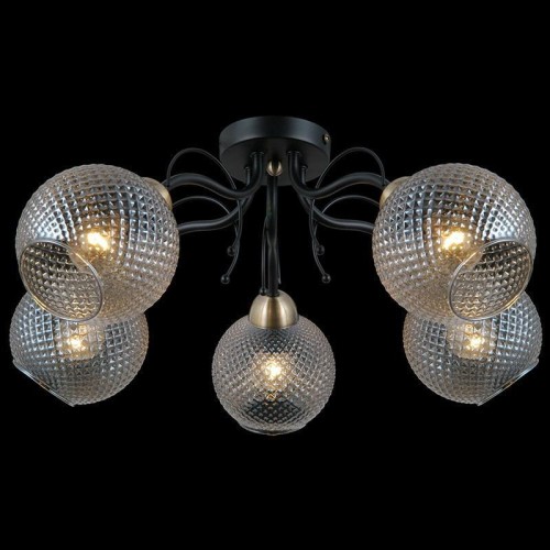 Потолочная люстра Illumico IL0190-5CSQ-79 BK AB 