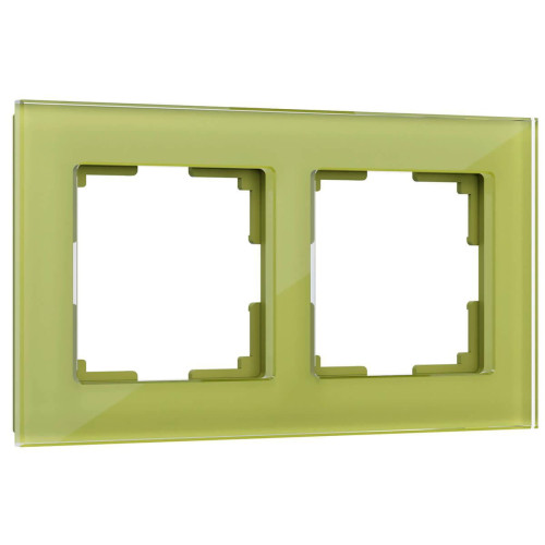 Рамка Werkel Favorit на 2 поста фисташковый WL01-Frame-02 4690389098604 