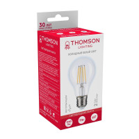  - Лампа светодиодная филаментная Thomson E27 11W 6500K груша прозрачная TH-B2332