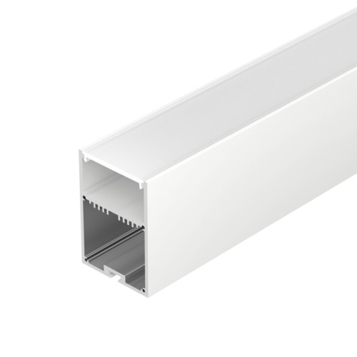 Профиль с экраном SL-LINE-4970-2500 WHITE+OPAL (Arlight, Алюминий) Комплект с экраном. Алюминиевый профиль для светодиодных лент и линеек. Цвет - белый RAL9003 (порошковая окраска). Габаритные размеры (L×W×H): 2500x49x70 мм. Ширина площадки для ленты 37 мм. Отсек для БП 33х45мм. Заглушки в комплекте (4 заглушки, 16 шурупов). Аксессуары приобретаются отдельно. Цена за комплект.