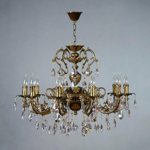 Подвесная люстра Ambiente Alicante 8888/10 PB Tear drop 