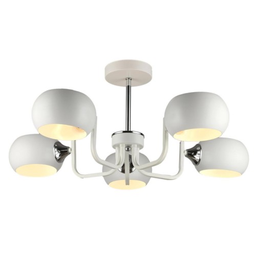 Потолочная люстра IMEX MD.4914-5-S WH+CH 
