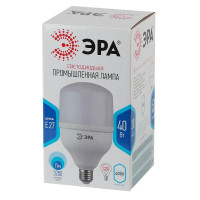  - Лампа светодиодная ЭРА E27 40W 4000K матовая LED POWER T120-40W-4000-E27 Б0027005