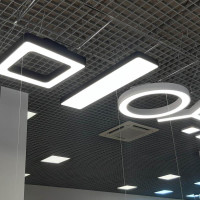  - Подвесной светодиодный cветильник Geometria ЭРА Hexagon SPO-124-W-40K-051 51Вт 4000К белый Б0050556