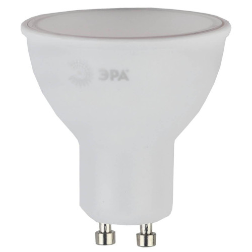 Лампа светодиодная ЭРА GU10 11W 2700K матовая ECO LED MR16-11W-827-GU10 Б0040877 