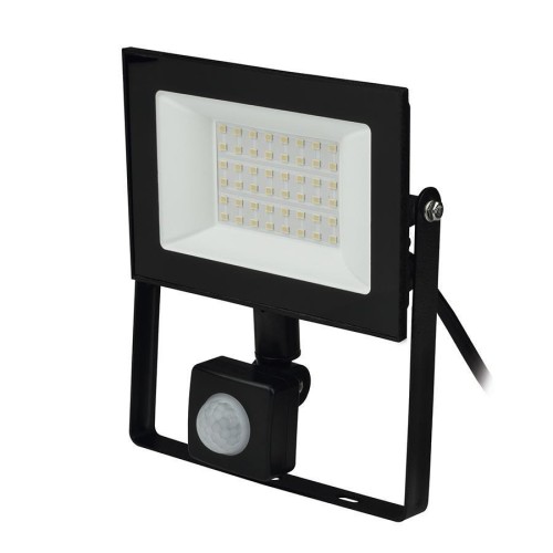 Прожектор светодиодный Uniel 30W ULF-F62-50W/6500K Sensor IP54 200-240В Black UL-00007126 