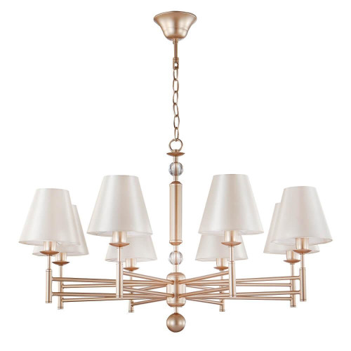 Подвесная люстра Crystal Lux FLAVIO SP8 GOLD 
