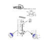 Потолочная люстра Wedo Light Abetone 66594.01.69.08 - Потолочная люстра Wedo Light Abetone 66594.01.69.08