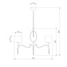Подвесная люстра Eurosvet Madera 10127/8 хром/прозрачный хрусталь Strotskis Smart - Подвесная люстра Eurosvet Madera 10127/8 хром/прозрачный хрусталь Strotskis Smart