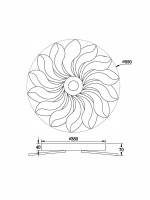 Потолочный светодиодный светильник Freya Cameron FR10023CL-L127W - Потолочный светодиодный светильник Freya Cameron FR10023CL-L127W