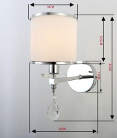  - Бра Rivoli Kristiane 2005-401 Б0050253