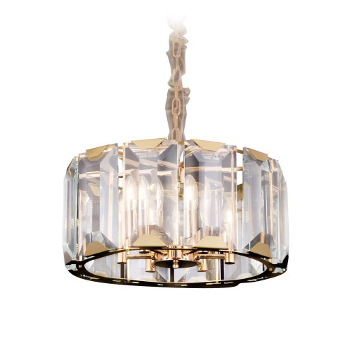 Люстра Harlow Crystal L5 gold 