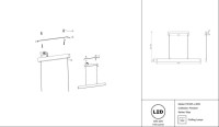  - Подвесной светильник Technical P010PL-L30W