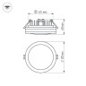 Светодиодная панель LTD-85SOL-5W Day White (Arlight, IP44 Пластик, 3 года) - Светодиодная панель LTD-85SOL-5W Day White (Arlight, IP44 Пластик, 3 года)