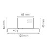 Адаптер для шинопровода Lightstar Asta 594069 - Адаптер для шинопровода Lightstar Asta 594069