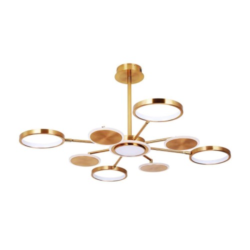 Потолочная светодиодная люстра Arte Lamp Sienna A1363PL-8PB 