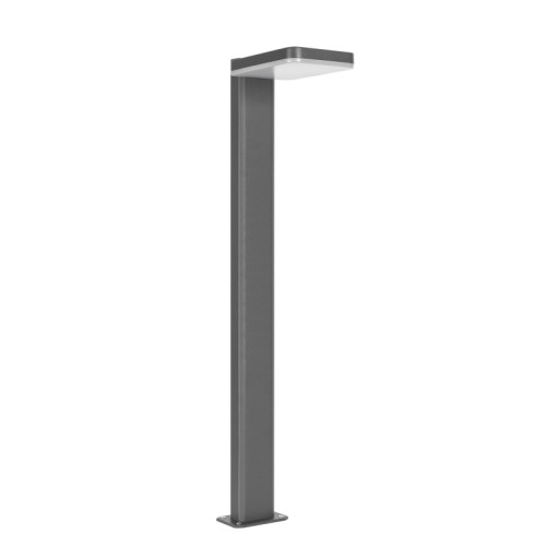 Светильник LGD-TENT-BOLL-H900-9W Warm3000 (GR, 110 deg, 230V) (Arlight, IP65 Металл, 3 года) 900мм уличный светодиодный светильник для подсветки дорожек. Цвет ТЕПЛЫЙ БЕЛЫЙ 3000К, 9Вт (830лм). Влагозащищенный корпус IP65 - серый алюминий, экран из поликарбоната. Питание 230В, мощность 9Вт. Размеры ДхШхВ 240х140х900 мм.