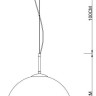 Подвесной светильник Arte Lamp Galactica A1583SP-1CC - Подвесной светильник Arte Lamp Galactica A1583SP-1CC