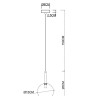 Подвесной светильник Arte Lamp Cameron A7715SP-1AB - Подвесной светильник Arte Lamp Cameron A7715SP-1AB