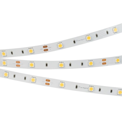 Лента RT-B30-10mm 12V Warm3000 (7.2 W/m, IP20, 5060, 5m) (Arlight, 7.2 Вт/м, IP20) 