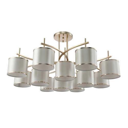 Потолочная люстра Crystal Lux Sergio PL8+4 Gold 