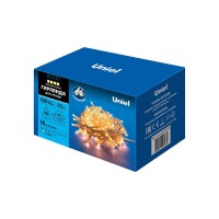  - Уличная светодиодная гирлянда Uniel 220V теплый белый ULD-S1000-120/TWK Warm White IP67 UL-00003685