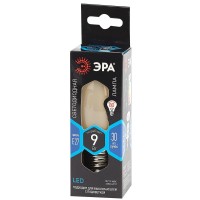  - Лампа светодиодная ЭРА E27 9W 4000K матовая F-LED B35-9w-840-E27 frost Б0046998