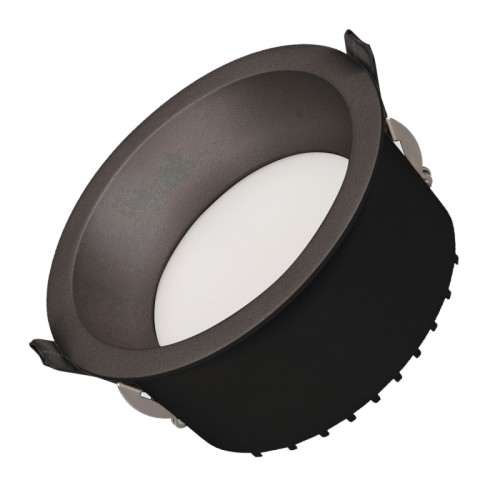 Светильник MS-DROP-BUILT-R137-24W Day4000 (BK, 90 deg, 230V) (Arlight, IP54 Металл, 5 лет) 