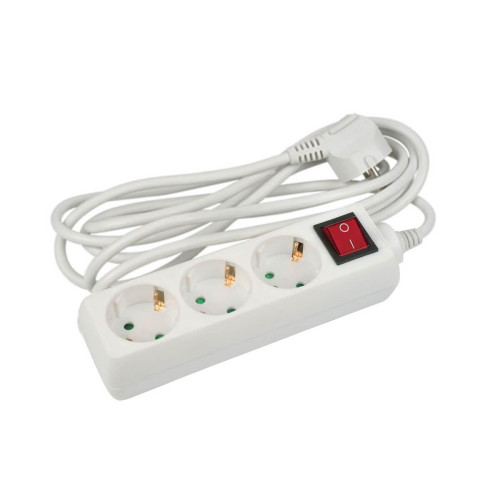 Удлинитель Uniel 3гн х 3м с/з + выкл General S-GCP3-3B UL-00002848 