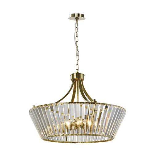Подвесная люстра Lumien Hall Dzhasmin LH3052/8P-CO-CL 