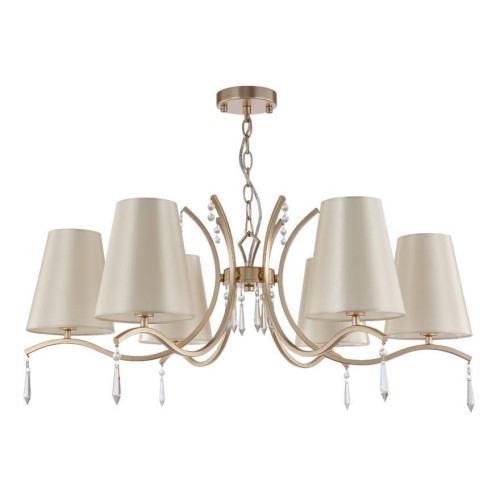 Подвесная люстра Crystal Lux Renata SP6 Gold 