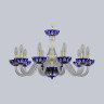 Подвесная люстра Bohemia Ivele 1308/10/240 G Cl/Clear-Blue/H-1H - Подвесная люстра Bohemia Ivele 1308/10/240 G Cl/Clear-Blue/H-1H