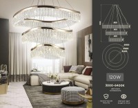  - Подвесной светодиодный светильник Ambrella light Traditional TR49731