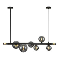  - Подвесная люстра Indigo Canto 11026/8PL Black V000240