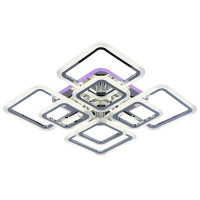 - Потолочная светодиодная люстра Profit Light 8075/4+4 CHR