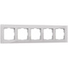 Рамка Werkel Favorit на 5 постов дымчатый W0051117 4690389160189 - Рамка Werkel Favorit на 5 постов дымчатый W0051117 4690389160189