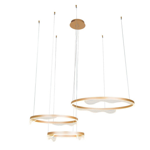 Подвесной светодиодный светильник Kink Light Кастела 08263,33P 