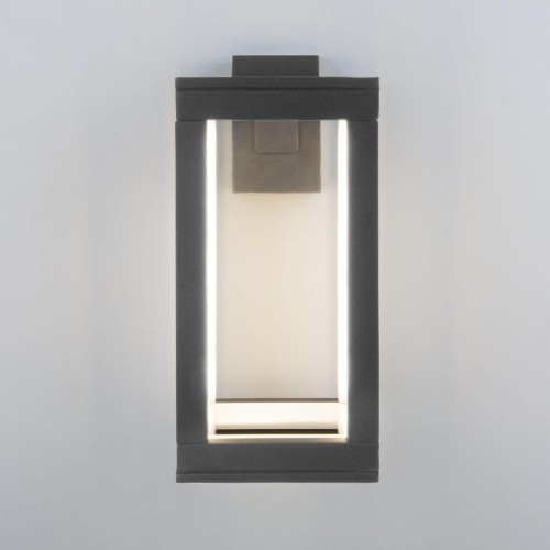 Уличный настенный светодиодный светильник Elektrostandard Frame 1527 Techno Led серый 4690389172342 