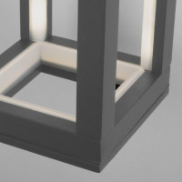  - Уличный настенный светодиодный светильник Elektrostandard Frame 1527 Techno Led серый 4690389172342