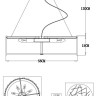 Подвесной светильник Arte Lamp Galatea A1222LM-8CC - Подвесной светильник Arte Lamp Galatea A1222LM-8CC