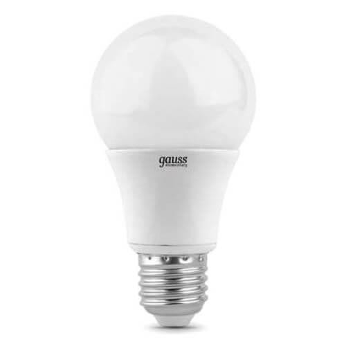 Лампа светодиодная Gauss E27 10W 4100K матовая 23220 