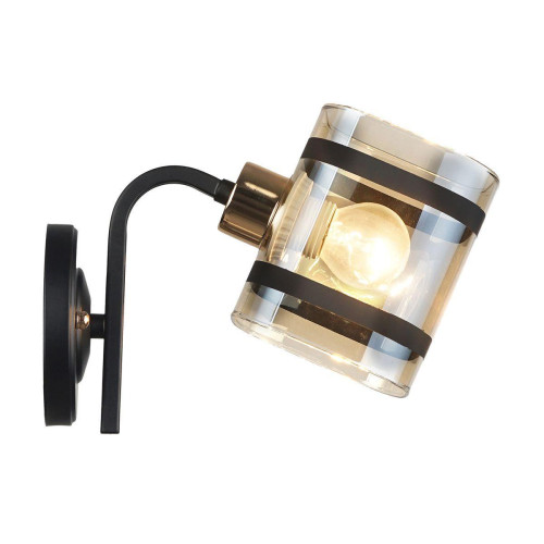 Бра IMEX MD.4060-1-W BK+FGD 