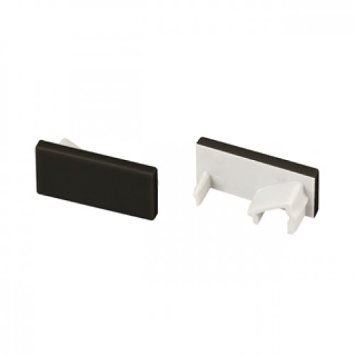 Комплект заглушек SL-BEVEL-W21 BLACK (Arlight, Пластик) 