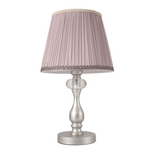 Настольная лампа Crystal Lux Alegria LG1 Silver-Brown 