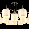 Потолочная люстра Crystal Lux Sergio PL8+4 Nickel - Потолочная люстра Crystal Lux Sergio PL8+4 Nickel