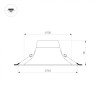 Светильник MS-BLIZZARD-BUILT-R165-16W Warm3000 (WH, 100 deg, 230V) (Arlight, IP20 Металл, 3 года) - Светильник MS-BLIZZARD-BUILT-R165-16W Warm3000 (WH, 100 deg, 230V) (Arlight, IP20 Металл, 3 года)