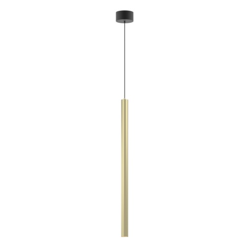 Светильник SP-PIPE-HANG-L600-R30-9W Warm3000 (BR, 24 deg, 230V) (Arlight, IP20 Металл, 3 года) Подвесной светильник. Мощность 9 Вт, св. поток 561 лм, 64 лм/Вт, теплый 3000 K, CRI>90, угол 24°, напряжение питания 230 В. Латунный круглый корпус из алюминия, рассеиватель PC, степень защиты IP20. Размер: диаметр 30 мм, длина 600 мм, размер чаши: диаметр 80 мм, высота 40 мм. Монтаж подвесной, длина подвеса 1500 мм. Драйвер 28-42 В, 200 мА, пульсация 