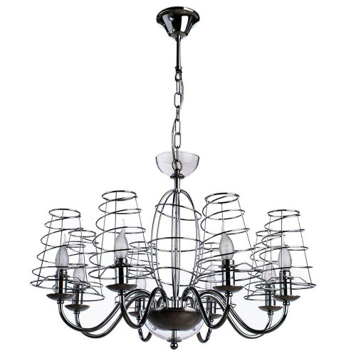 Подвесная люстра Arte Lamp Cage A4320LM-8CC 