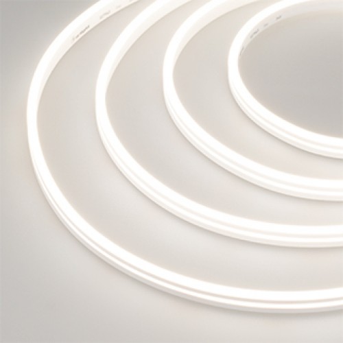 Лента герметичная MOONLIGHT-SIDE-M196-03x06mm 24V Day4000 (7.2 W/m, IP54, 2216, 5m, wire x2) (Arlight, Вывод прямой, 3 года) 