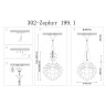 Подвесной светильник Lucia Tucci Zephyr 199.1 D720 Bianco - Подвесной светильник Lucia Tucci Zephyr 199.1 D720 Bianco